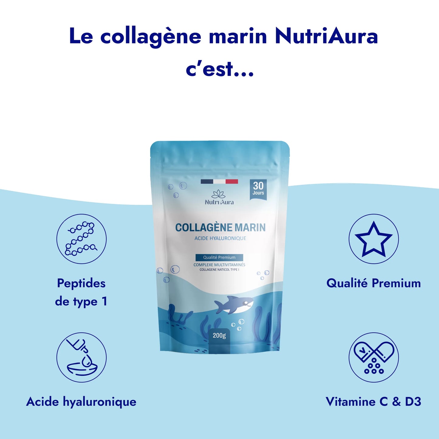 Collagène marin NutriAura