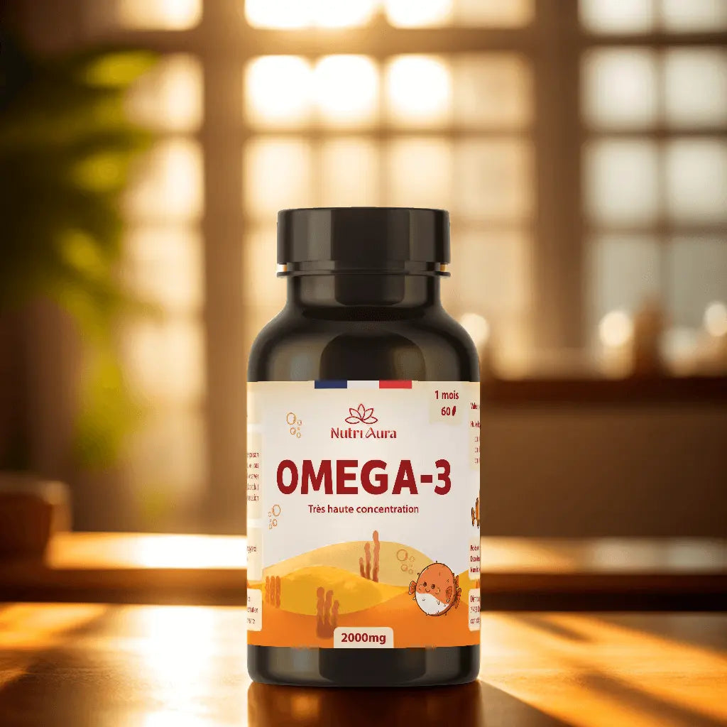 image de Omega 3 Epax de la marque NutriAura, un omage 3 de qualité premium